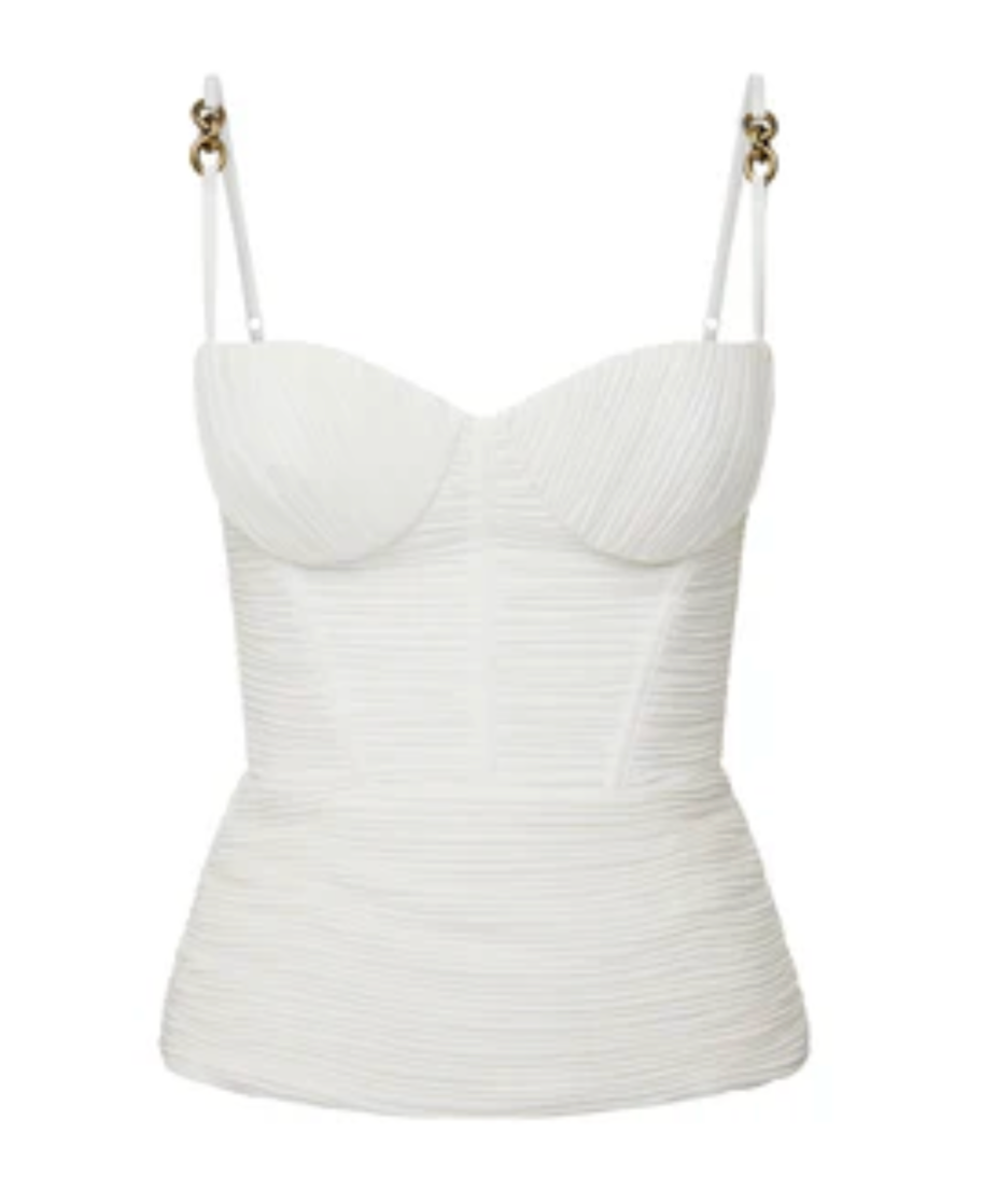 DOUBLE TIME PLEAT TOP