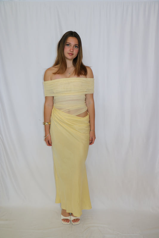 YELLOW NICO DRESS