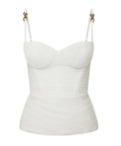 DOUBLE TIME PLEAT TOP
