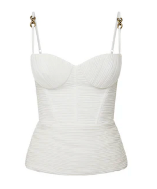 DOUBLE TIME PLEAT TOP